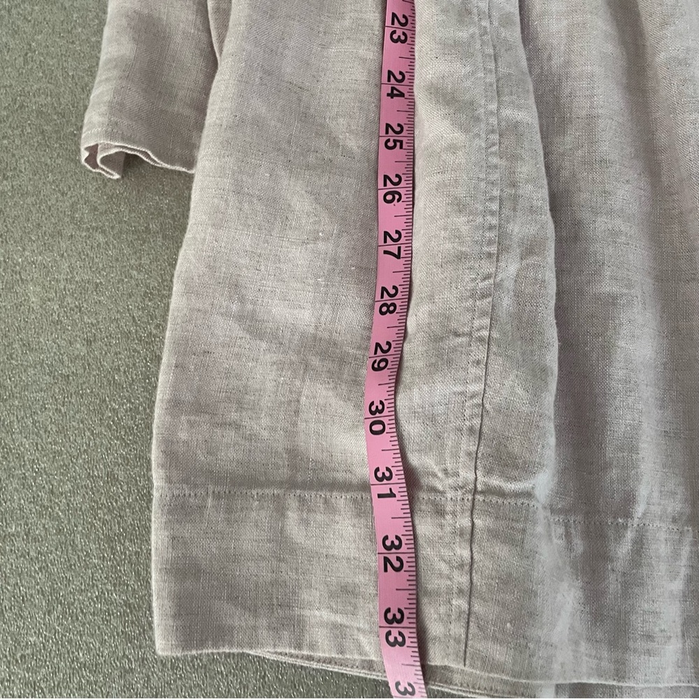 Ganni Lilac Hemp Dress Size 38 - Picture 4 of 7